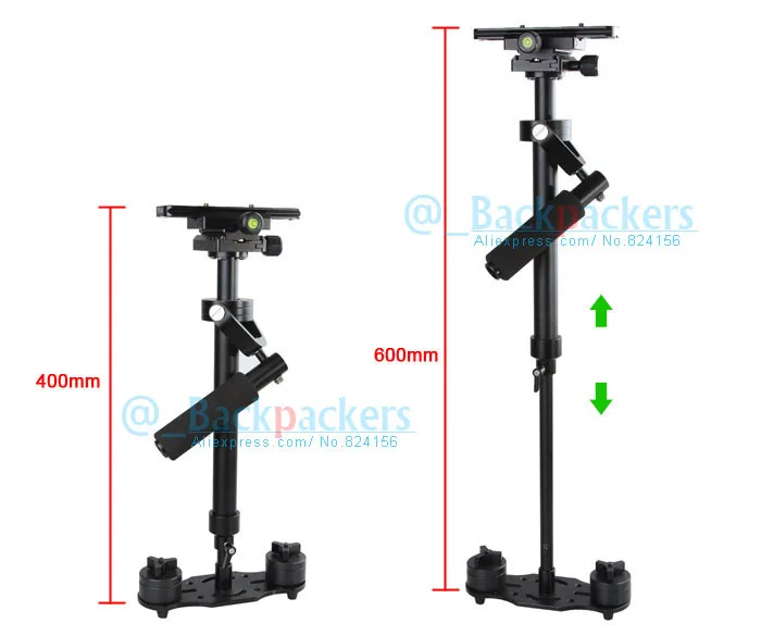 Tripod Head Camera Video Hand Held Stabilizer DV steady cam for canon nikon sony DSLR 5D2 5D3 60D 70D GH3 GH2