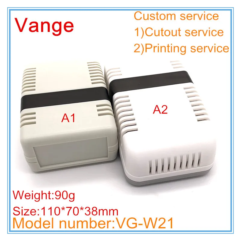 1pcs/lot electronics enclosure project box 110*70*38mm ABS case plastic junction apparatus for router transducer product | Обустройство