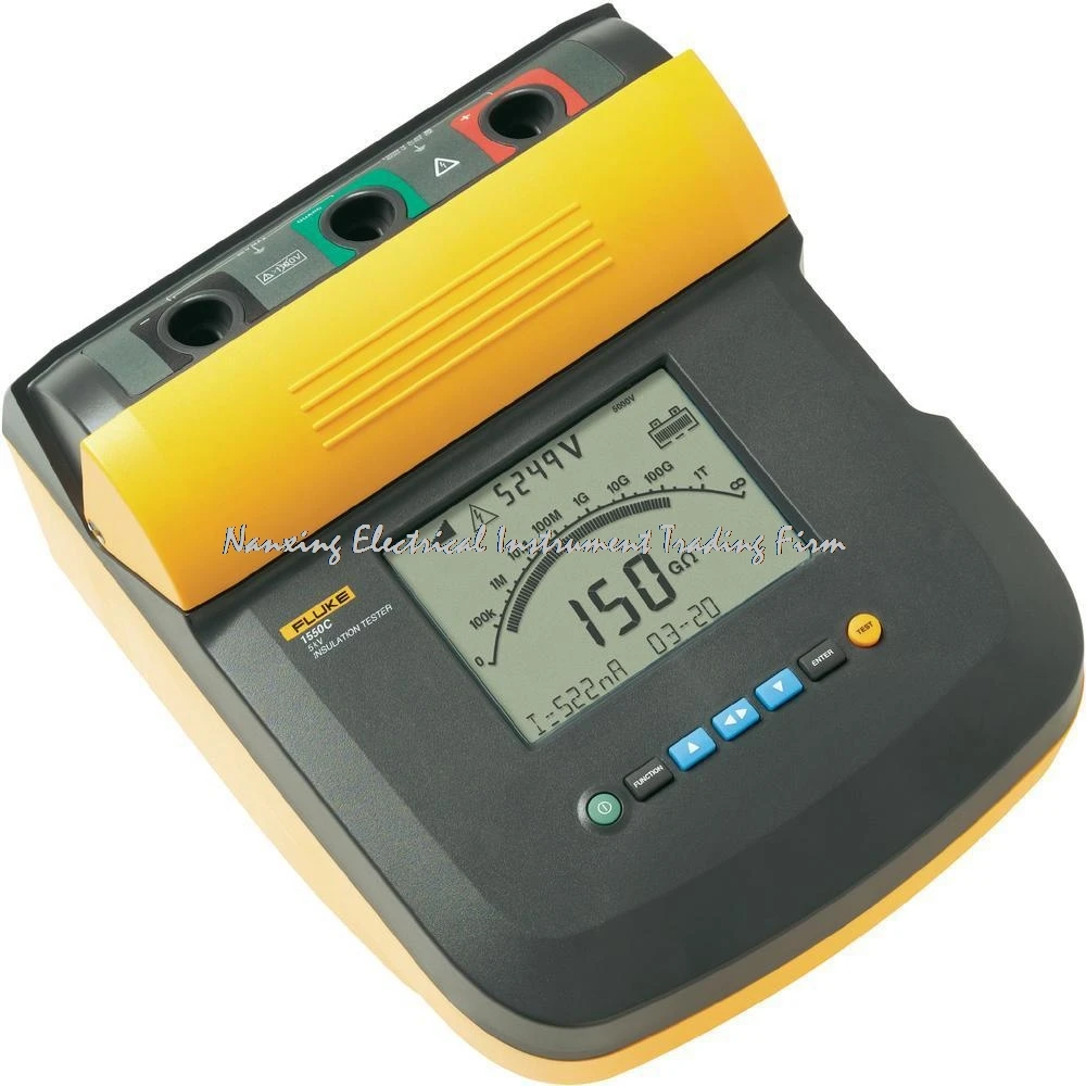 

Fast arrivalFluke 1550c insulation tester /F1550C highvoltage insulation testers 250 V to5K V 200 k Ohm to 2 T Ohm