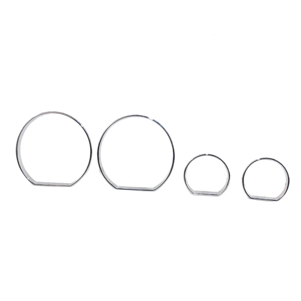 Car Styling Chrome Gauge Cluster Dashboard Bezel Rings Trim Dial Speedometer Frame for BMW E46 1999-2006 | Автомобили и мотоциклы