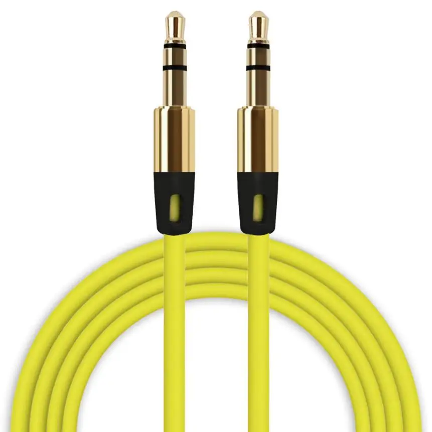 

3.5mm Auxiliary Cable Audio Cable Male To Male Flat Aux Cable_KXL0725