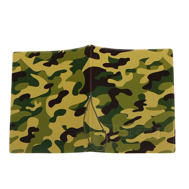 

PVC Passport Holder Travel Accessory Passport Case - Green