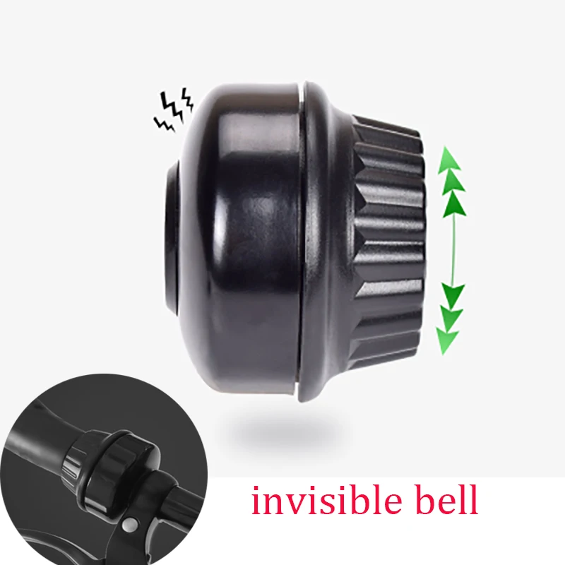 2 цвета, невидимый велосипедный громкий звонок, ретро дорожное кольцо для велосипеда Q Bells, MTB, велосипедная сигнализация, звуковой сигнал для руля 22,2 мм