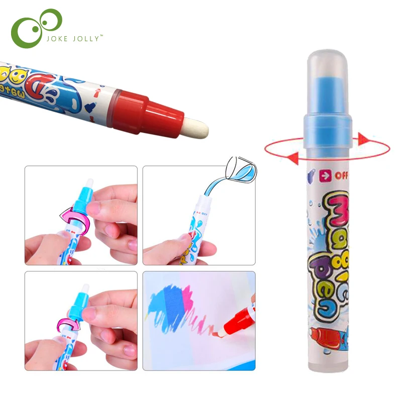 

1Pc Water Drawing Mat Painting Pen Magic Pen Child's Learning Drawing Toy GYH