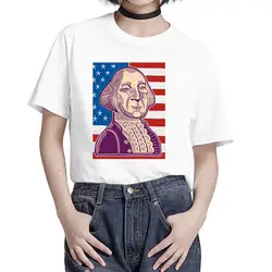 BGtomato О-образным вырезом американский футболка Повседневная президент футболки женские большие размеры Модальные Прохладный Футболка