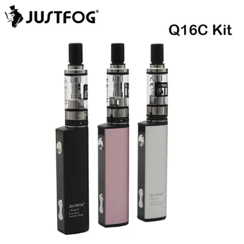 

Original Justfog Q16C Starter Kit J-Easy 9 battery 900mah Box Mod Vape With Q16C Tank Electronic Cigarettes Vaporizer