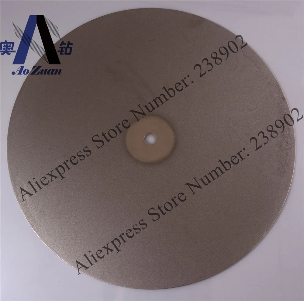 

1pc 12" 300mm Grit 46-2000 Diamond Grinding/Polishing Pads/Discs/Plates for precious stones, glass, ceremics, hard alloy etc