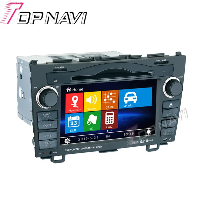 Perfect Topnavi 7" Car DVD GPS For Honda CRV 2006 2007 2008 2009 2010 2011 Car Radio Multimedia Audio Stereo In Dash,Wince System 11