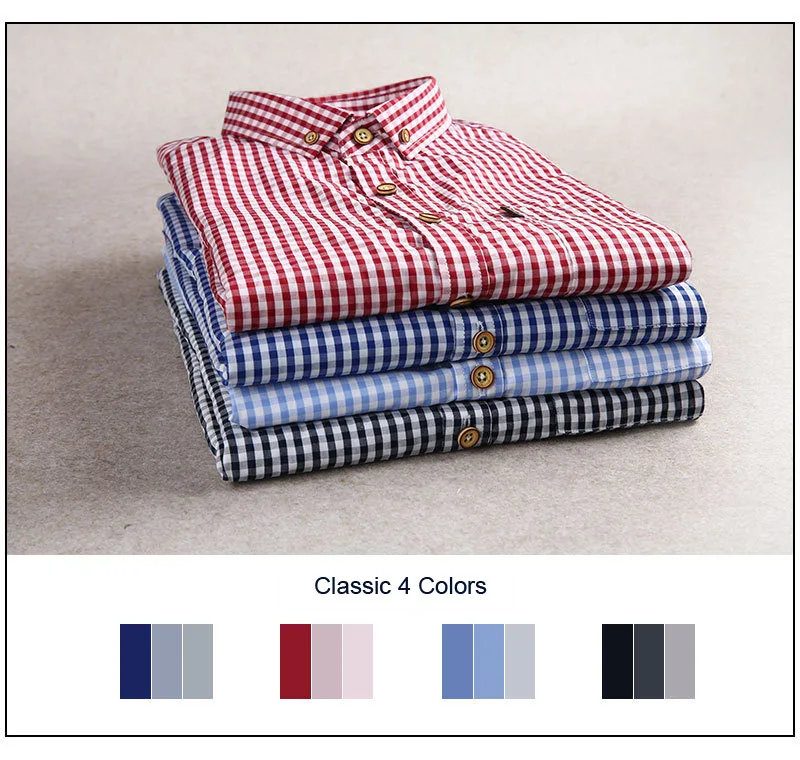 gingham check shirts men-11