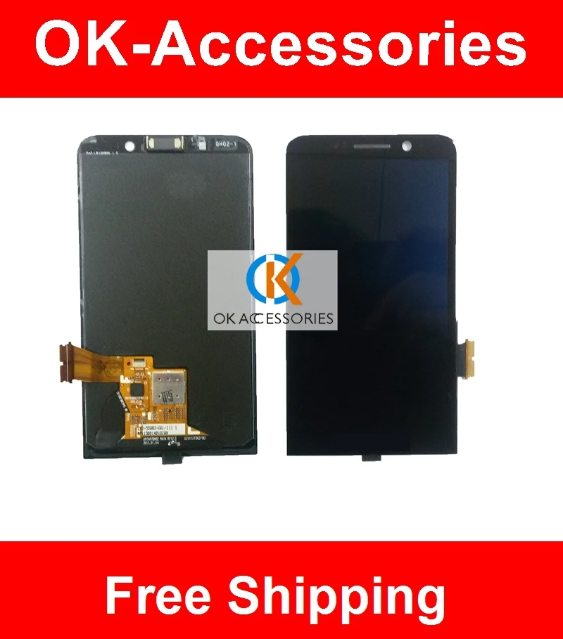 

For Blackberry Z30 Z30 Touch Screen Digitizer+LCD Display Assembly Black White Color 1PC/Lot
