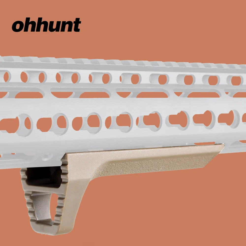 Ohhunt Тактический Keymod Handguard ручной стоп-покрытие протекторы резиновый рельсовый крепление для ключа Mod крепление для охоты AR15 аксессуары