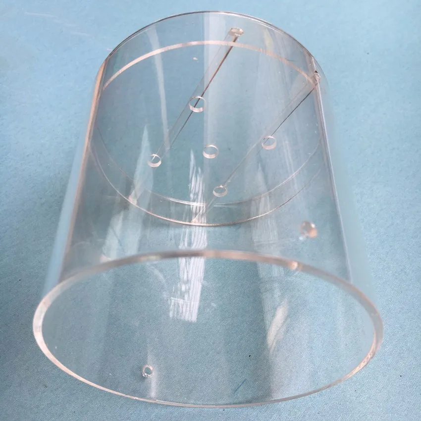 acrylic plexiglass flower pots (3)