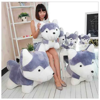 

Siberian Husky Dog New Plush Toys Creative Stuffed Animal Cute Kawaii Love Dolls Soft Kids Toys Birthday Gifts