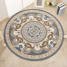 European Round Carpet Pad Computer Chair Swivel Cushion living Room Study Bedroom Coffee Table Hanging Basket Rocking Mat European Round Carpet Pad Computer Chair Swivel Cushion living Room Study Bedroom Coffee Table Hanging Basket Rocking Mat