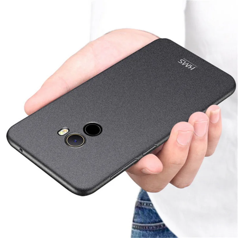 

YISHANGOU Luxury Scrub Sandstone Style Matte Case For Xiaomi Redmi Note 4 4X Hard PC Plastic Cover For Redmi 5A 4A 4X Note 5 Pro