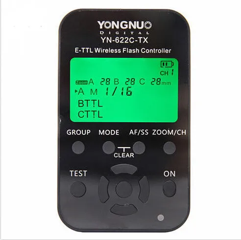 Высокое качество Yongnuo YN622c YN-622C 622C-TX ttl вспышка триггер набор, 1 передатчик+ 2 приемника для всех Canon DSLR