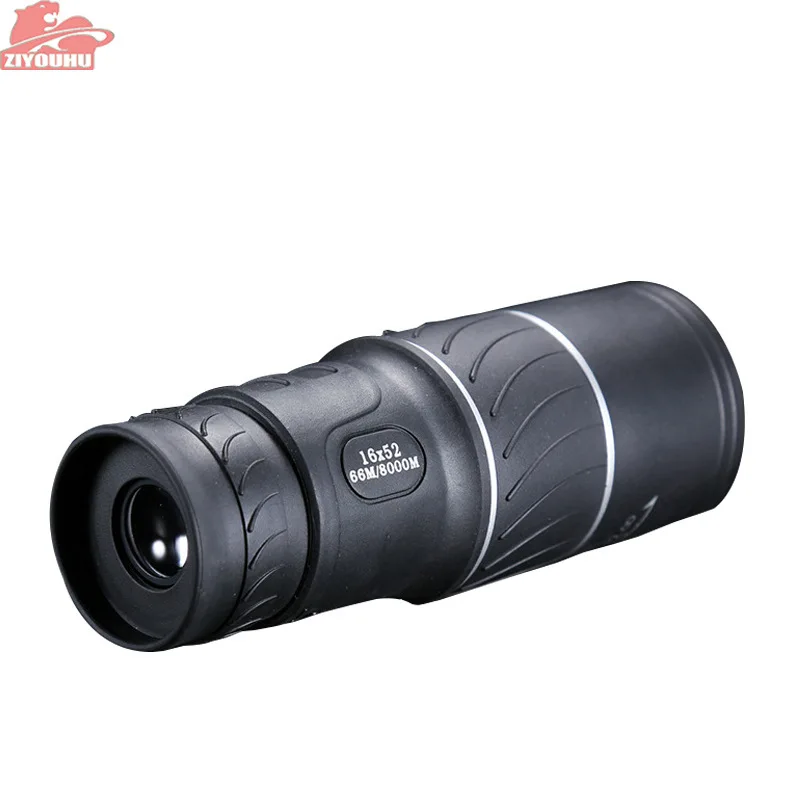 

ZIYOUHU 16X52 Clarity HD Vision Pocket Telescope Monocular Portable Focus Zoom Optic Lens Outdoor Hunting Scope 66/8000 Yards