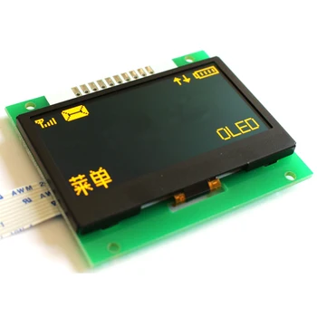 

2.4 inch 10PIN Yellow OLED Module SSD1309 Drive IC128*64 SPI Interface 5V