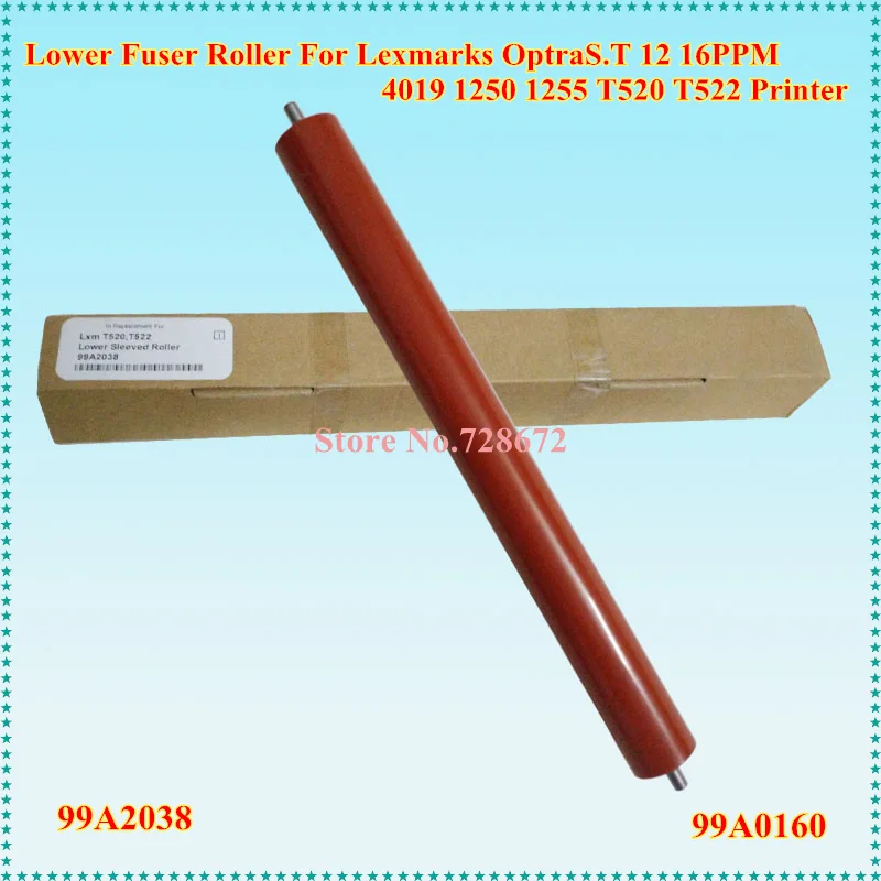 99A0160 99A2038 совместимый ролик с нижними рукавами для Lexmarks Optra S.T 12 16PPM 4019 1250 1255 T520 T522