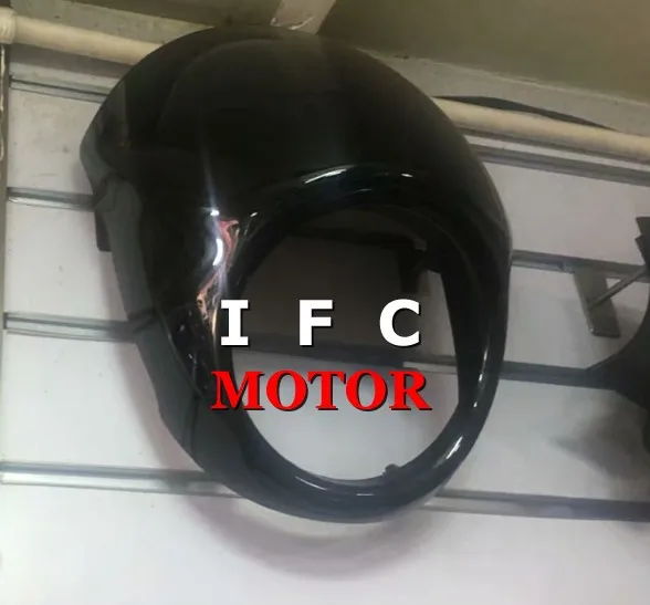 

IFCMOTOR Motorcycle Front Headlight Fairing Cowl For Harley V ROD Dyna FX Sportster XL Black