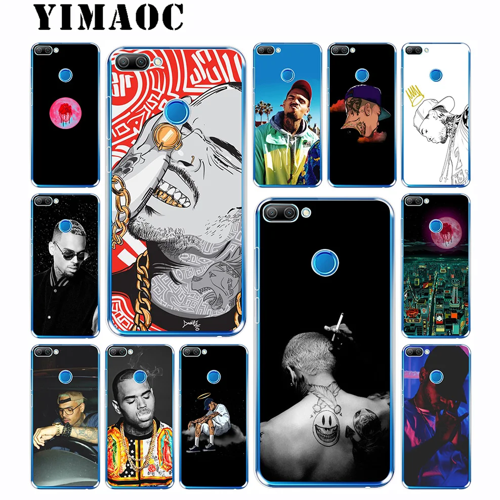 YIMAOC Chris Brown мягкий чехол для huawei Honor 10 9 8X 8C 8 7C 7X 7A Pro 6A Note Nova 3i 3 2i Y6 Y7 Y9 Prime 2018 |