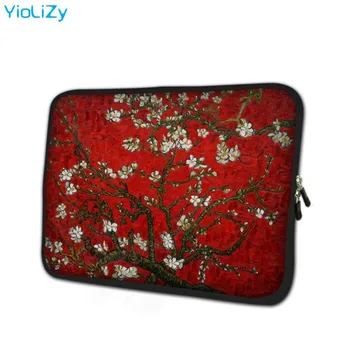 

Cherry tree print notebook sleeve smart tablet cover 7 mini laptop bag 7.9 tablet protective shell for case ipad air 2 TB-9385