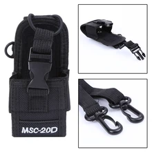 Walkie talkie bolsa & Case Titular MSC-20D Nilón Lleva La Caja Para Kenwood BaoFeng UV-5R BF-888S UV-B6 UV-B5 UV-5RA UV-5RB UV-5RC