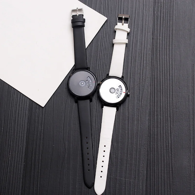 

JBRL Fashion Women Watches Simple Wristwatch Ladies Round Sport Watch Casual PU Strap Clock Gift For Girl Watch montre femme