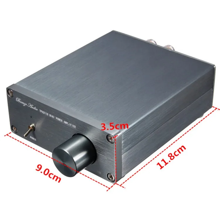 Вreeze audio (бриз аудио) TPA3116 2.0 Hi Fi цифровой мощный аудио усилитель/звук лучше чем