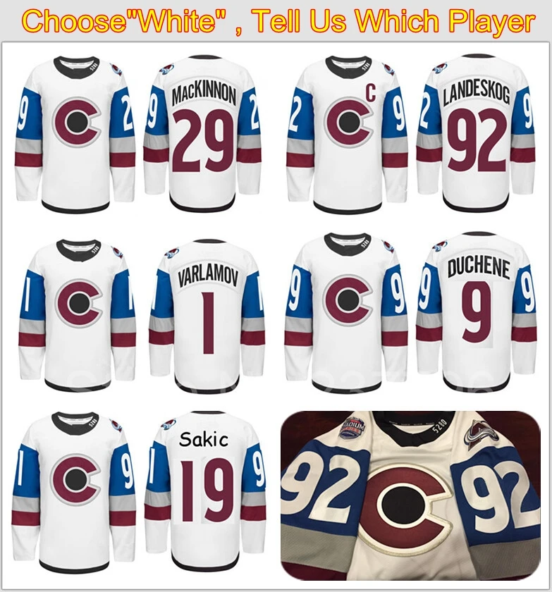 colorado avalanche jersey 2016