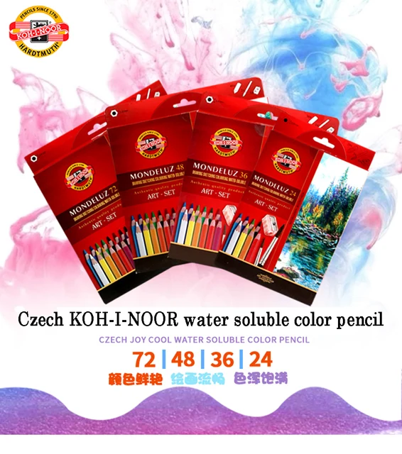 Amazon.com: KOH-I-NOOR 3711 Mondeluz Aquarell Coloured