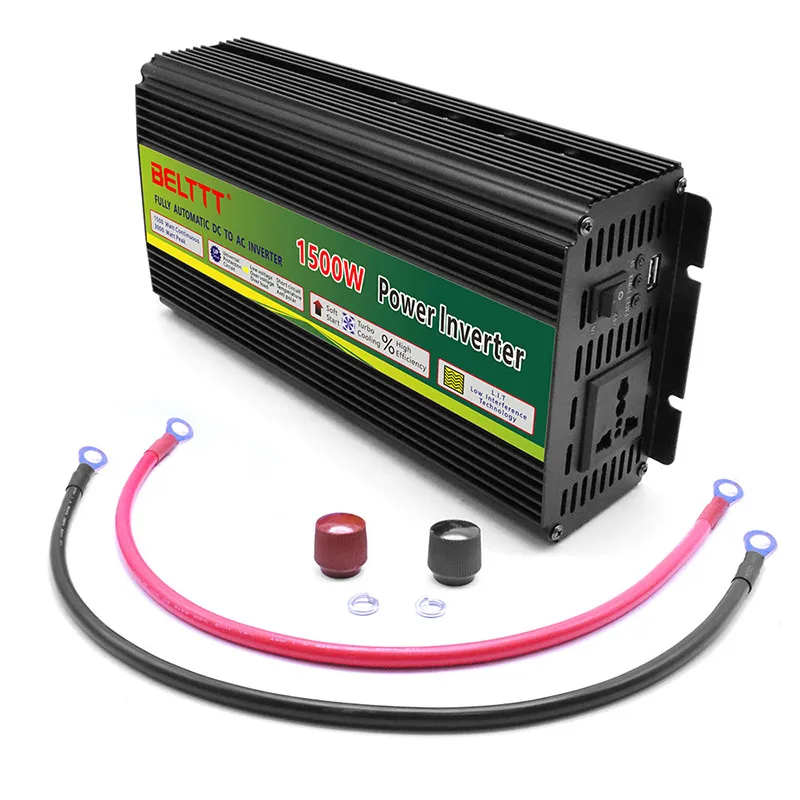 

1500W Inverter DC 12V/24V /48V To DC 220V Home Inverter Power Converter
