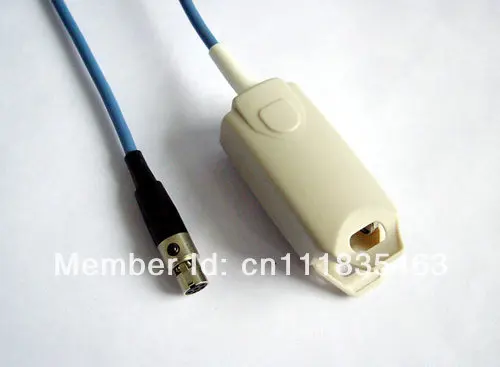 Pace tech Adult finger clip spo2 sensor ear 5 pin Switchcraft Female L=3M |