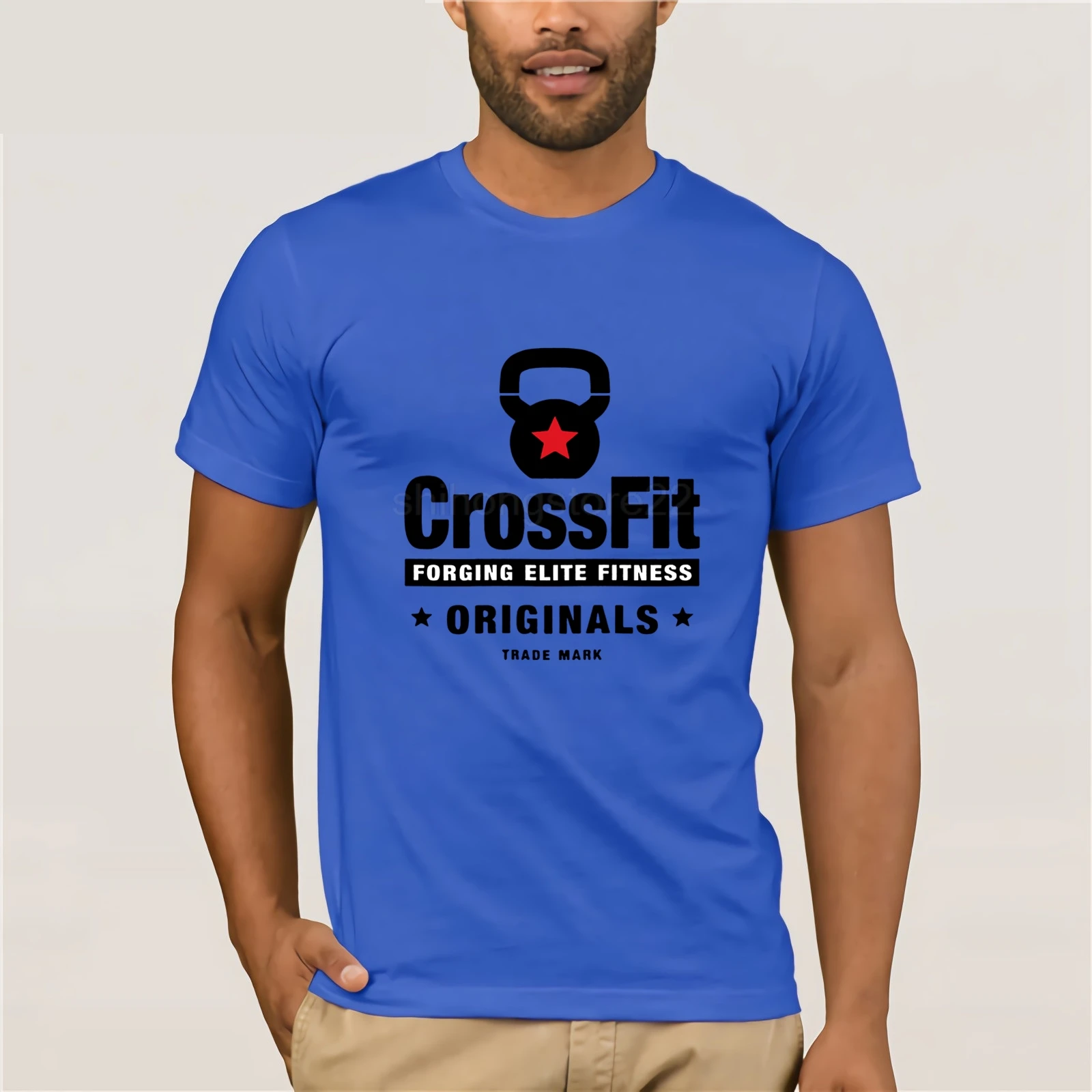 

KETTLEBELLS CROSSFIT T SHIRT Train Fitness Weightlift Barbell + to 4XL New T Shirts Funny Tops Tee New Unisex Funny