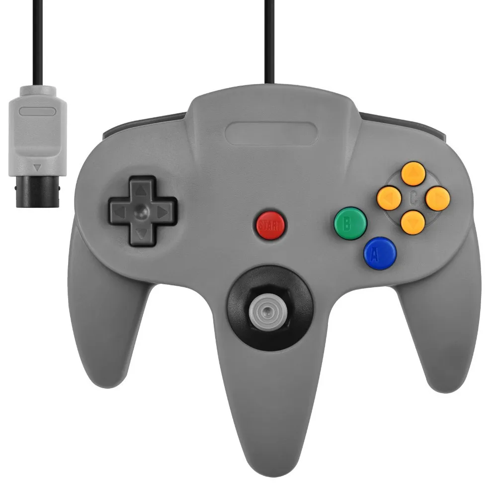

ViGRAND Free shipping 1pcs Original High quality Full Size Wired Controller gamepad joysitck for N64