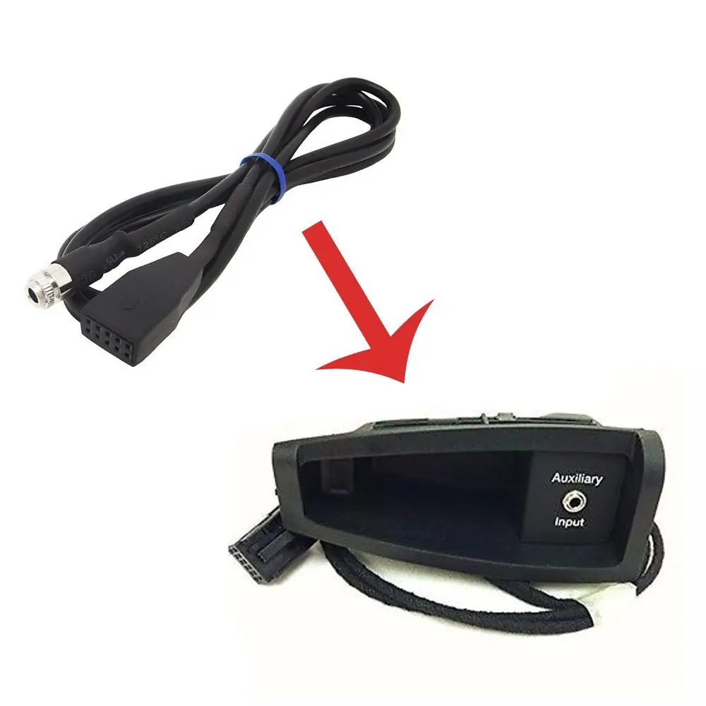 CHELINK 3 5 мм женские AUX Вход Кабель адаптер для BMW E85 E86 Z4 E83 E39 E53 X5 X5M X3 IPOD iPhone MP3|aux input|aux