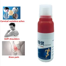 Кости Линг облегчение боли спрей ревматизм артрит, растяжение мышц колена боль в талии, спины плечо спрей Тигр ортопедический пластырь