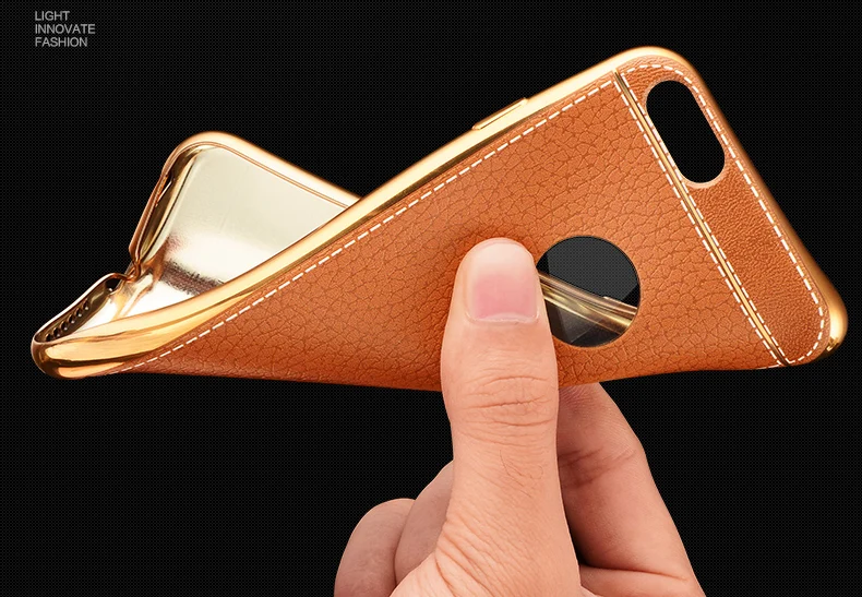 Роскошный кожаный мягкий чехол из ТПУ с узором для iPhone X, 5, 5S, SE, 6, 6 S, 7, 8 plus, ультра тонкий чехол для телефона в стиле ретро