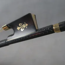 Высококачественная скрипка с бантиками из углеродного волокна квадратная сетка Изысканный Высокий конский хвост лук