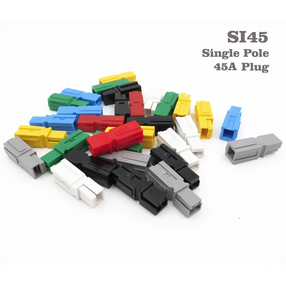 

10Sets X 45A 600V PP30 Power Connector Plug Red Black blue geay PP30 Power & 20pcs Contacts For Solar Caravan Boat