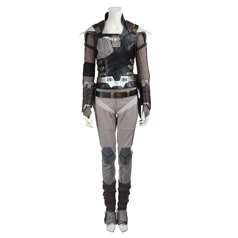 

Startreks Beyond Costume Jaylah Alien Scavenger Cosplay Uniform Adult Women Halloween Carnival Shoes Outfit Custom Made