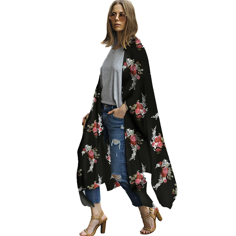 Summer Kimono Cardigan Plus Sizes