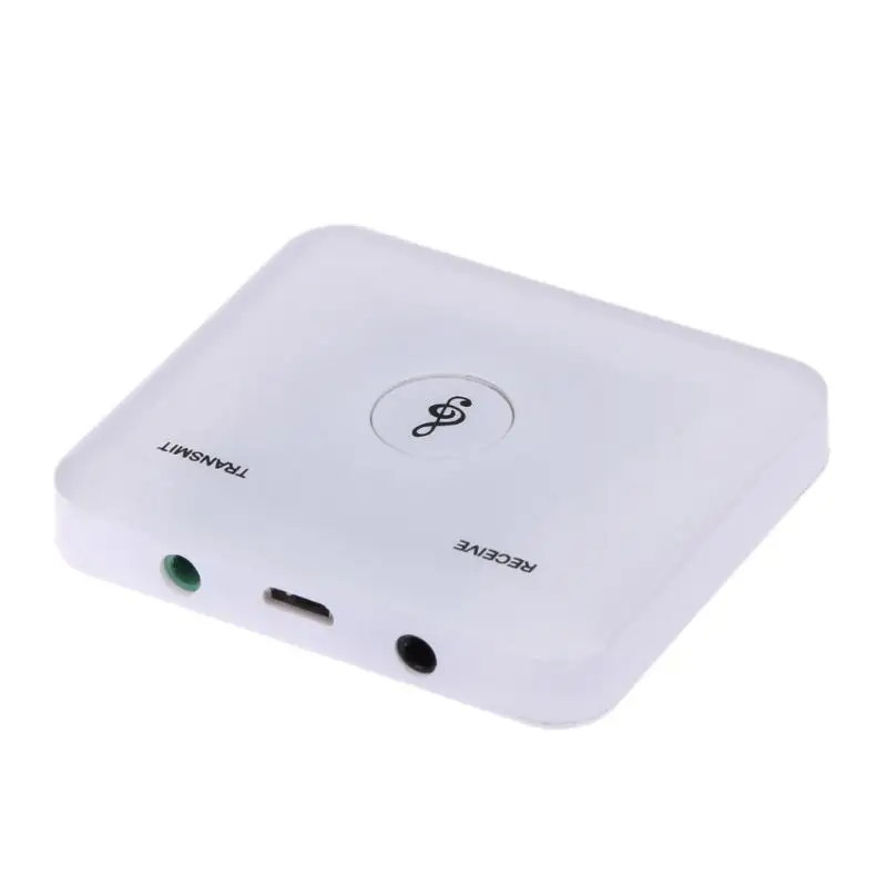 

HIFI Bluetooth 4.0 Audio Transmitter & Receiver Wireless A2DP 3.5MM RCA Music 2 in 1 Transceiver Adapter Support AUX out