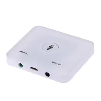 

HIFI Bluetooth 4.0 Audio Transmitter & Receiver Wireless A2DP 3.5MM RCA Music 2 in 1 Transceiver Adapter Support AUX out