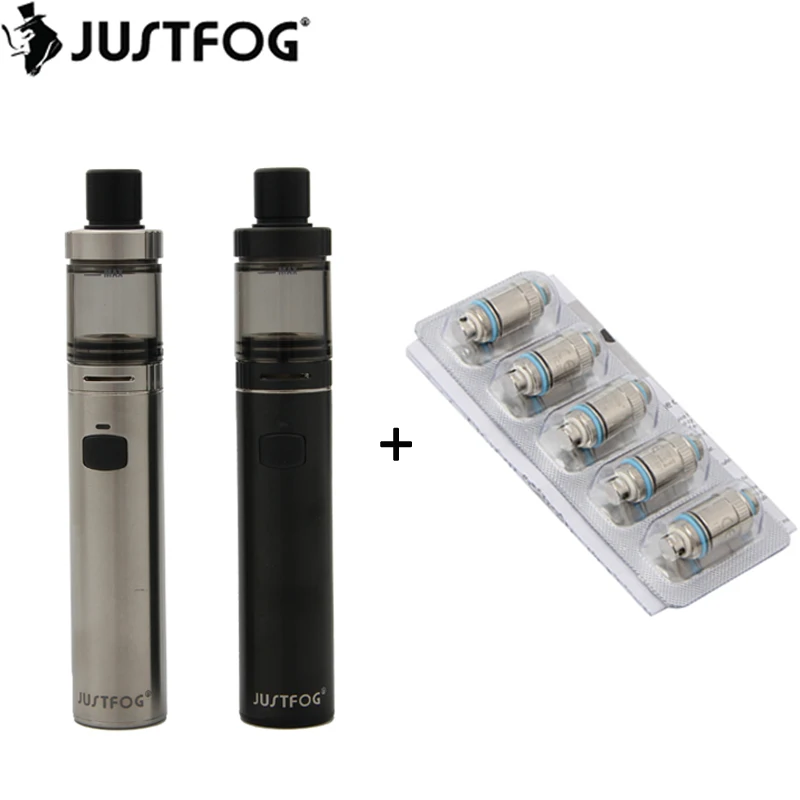 

Original Justfog FOG1 Kit with 1500mAh Fog 1 battery 2ML Atomizer with OCC bottom Coil DL DTL Electronic Cigarette Vape Pen FOG1