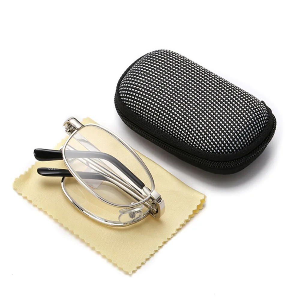 Presbyopic glasses Mini Flip Top Eyeglasses Stylish Folding Reading