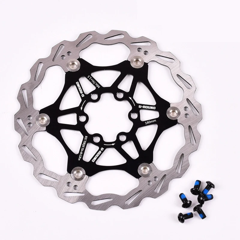 Bike Disc Brake MTB Hydraulic Brake Floating Floating Disc Rotors 160mm