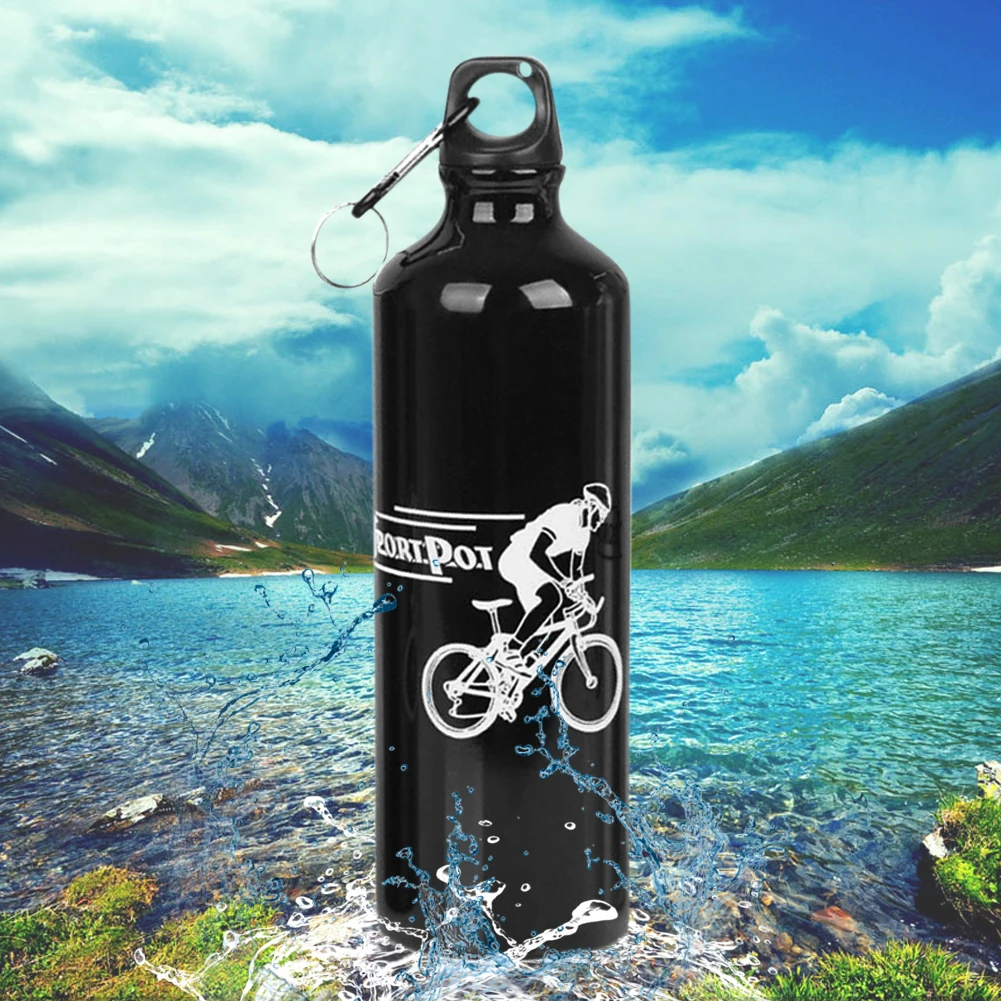 Portable 750ML Narrow Mouth Bicycle Water Bottle Thermal Insulation