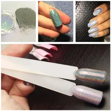 2g зеркальная пудра для ногтей художественная голографическая пудра для ногтей хромированный лак для ногтей Блестящий Единорог порошок пигмент лазерный порошок блестки