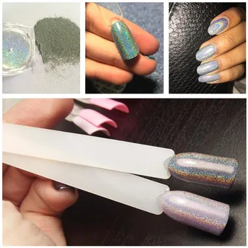 

2g MIRROR POWDER Nail Art Holographic Nail Powder Chrome Nail Polish Glitter Unicorn Powder Pigment Laser Powder Sequins